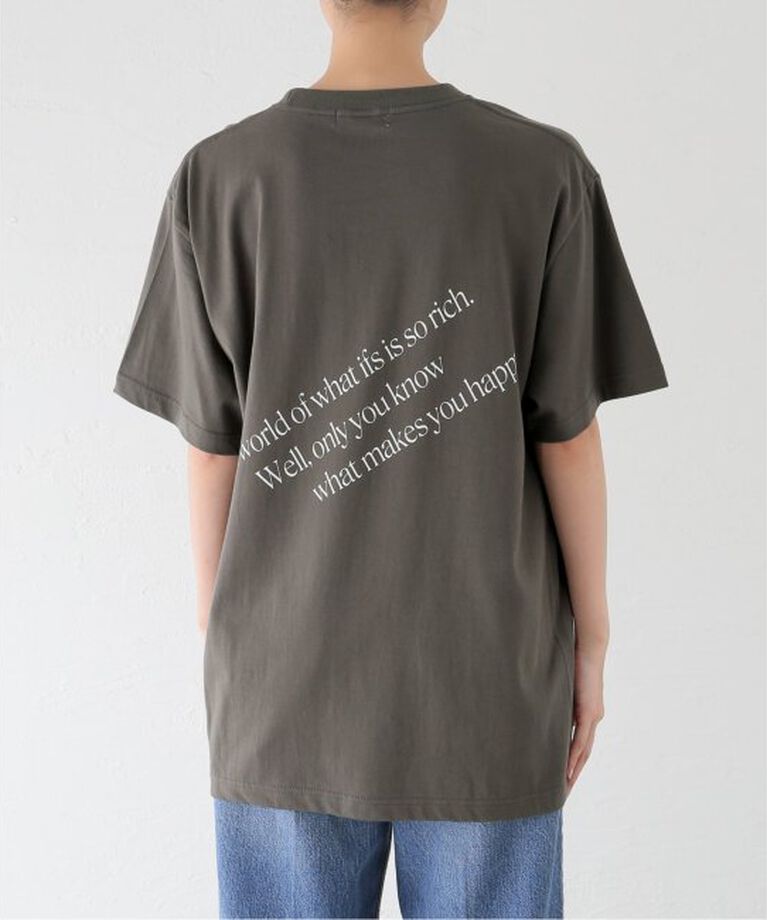 journal standard L'essage「《別注》【SKIN/スキン】dont think T-SHIRTS：Tシャツ」|Tシャツ・カットソー|