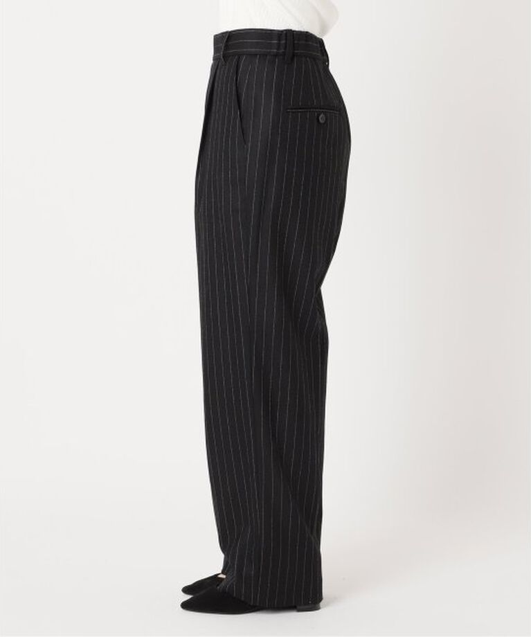 journal standard L'essage「ピンストライプ グレンチェックパンツ」|スラックス|
