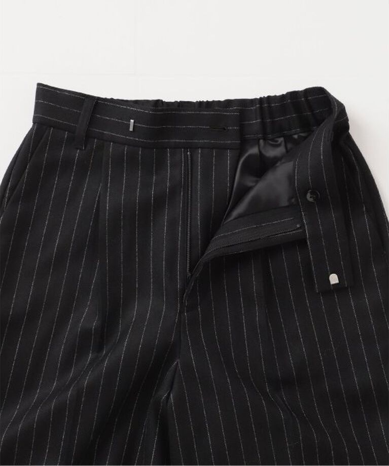 journal standard L'essage「ピンストライプ グレンチェックパンツ」|スラックス|