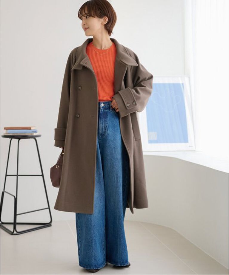 JOURNAL STANDARD relume「尾州ウールスーパー100スタンドロングコート」|その他|