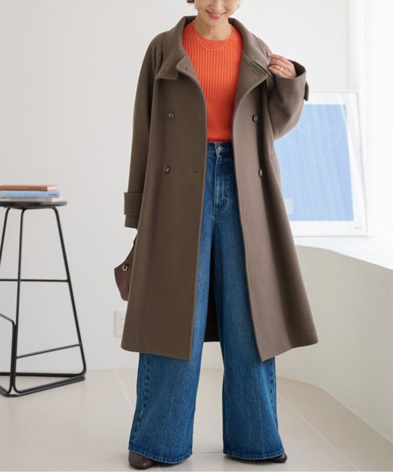 JOURNAL STANDARD relume「尾州ウールスーパー100スタンドロングコート」|その他|