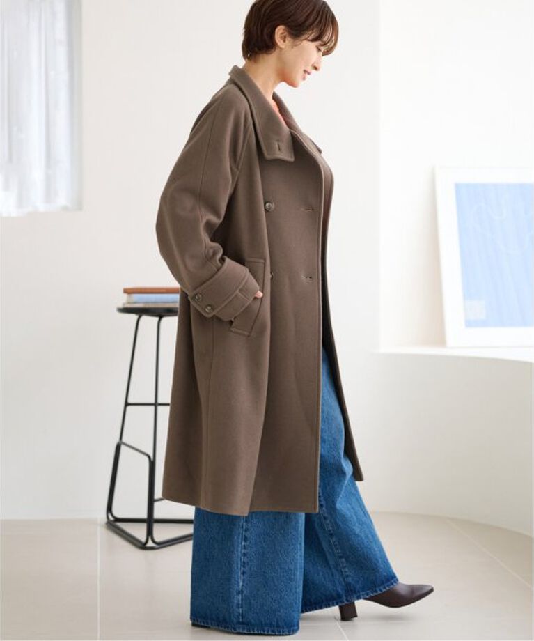 JOURNAL STANDARD relume「尾州ウールスーパー100スタンドロングコート」|その他|