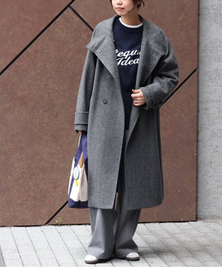 JOURNAL STANDARD relume「尾州ウールスーパー100スタンドロングコート」|その他|
