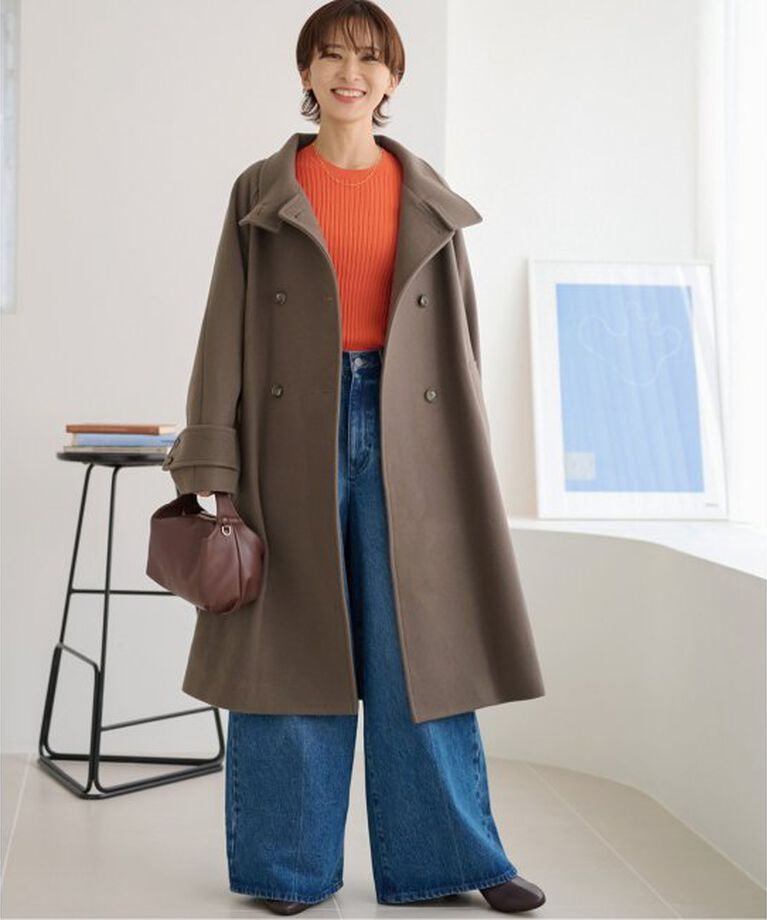 JOURNAL STANDARD relume「尾州ウールスーパー100スタンドロングコート」|その他|
