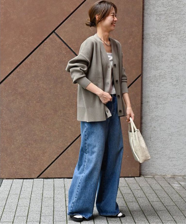 JOURNAL STANDARD relume「ウォッシャブルストレッチニットVネックカーディガン」|カーディガン|