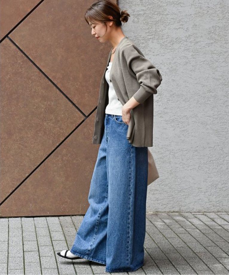 JOURNAL STANDARD relume「ウォッシャブルストレッチニットVネックカーディガン」|カーディガン|
