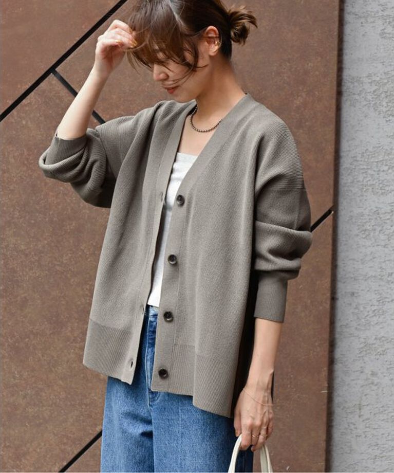 JOURNAL STANDARD relume「ウォッシャブルストレッチニットVネックカーディガン」|カーディガン|