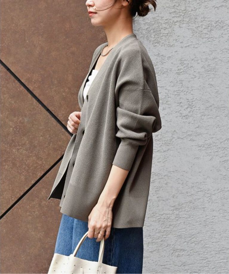 JOURNAL STANDARD relume「ウォッシャブルストレッチニットVネックカーディガン」|カーディガン|