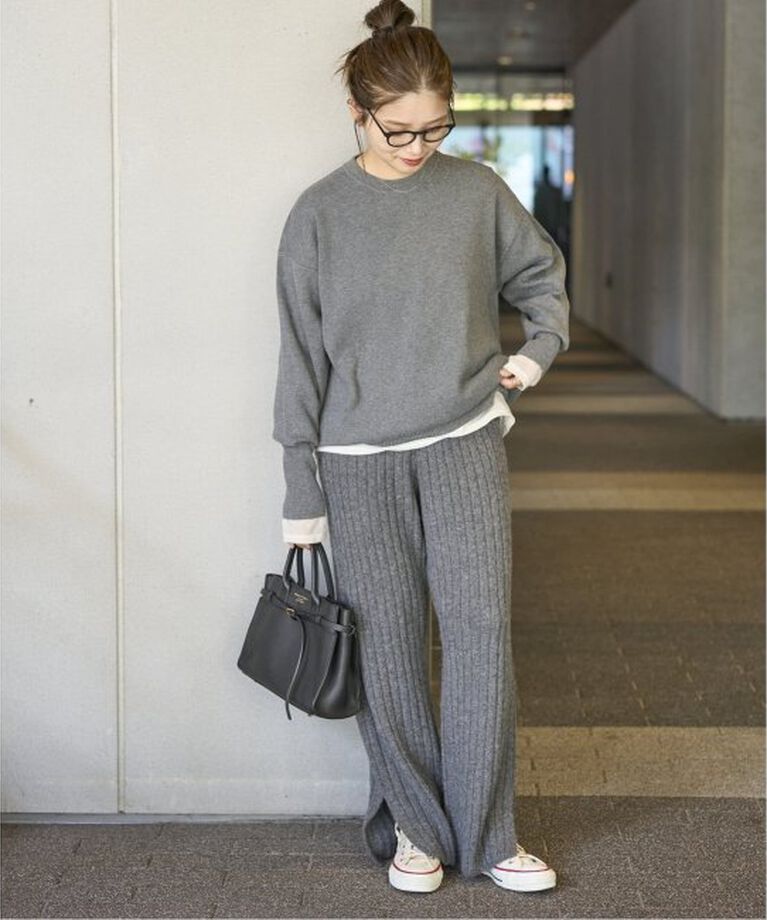 JOURNAL STANDARD「《WEB限定追加2》ウォッシャブルTEXBRIDクループルオーバー」|ニット・セーター|