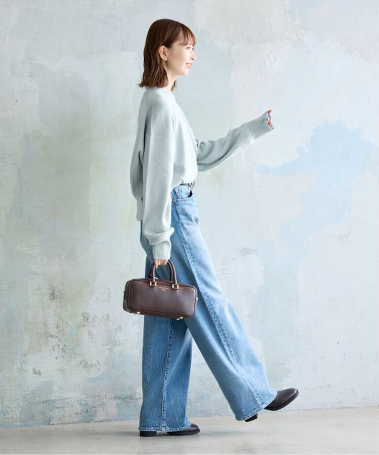 JOURNAL STANDARD「《WEB限定追加2》ウォッシャブルTEXBRIDクループルオーバー」|ニット・セーター|