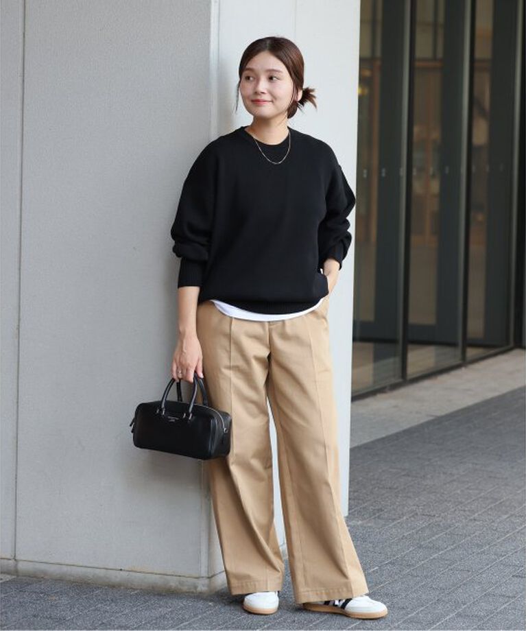JOURNAL STANDARD「《WEB限定追加2》ウォッシャブルTEXBRIDクループルオーバー」|ニット・セーター|