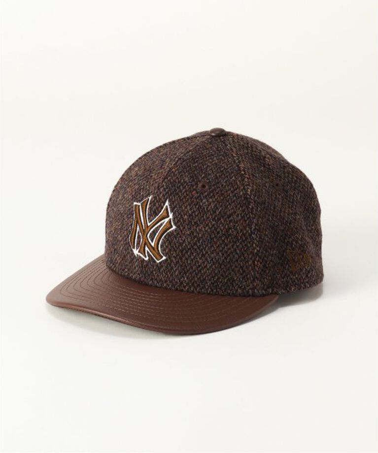 JOURNAL STANDARD relume「NEW ERA / ニューエラ 別注 LOW PROFILE 9FIFTY ヤンキース HARRIS TWEED BROWN」|キャップ・キャスケット|ブラウン