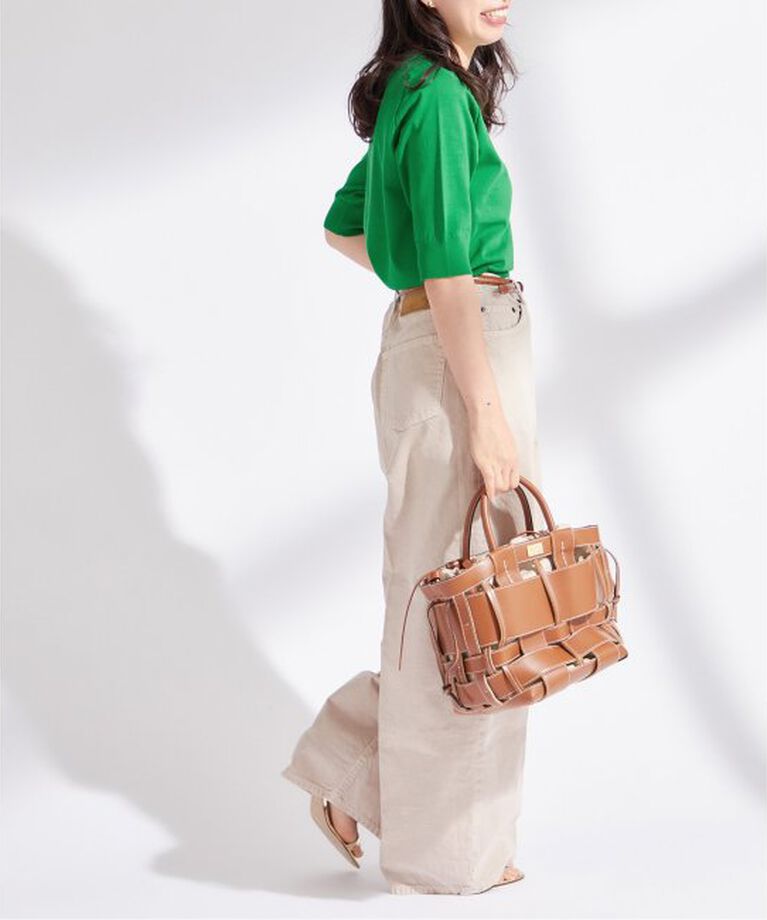 journal standard L'essage「クリアコットンクルーネックプルオーバー」|ニット・セーター|