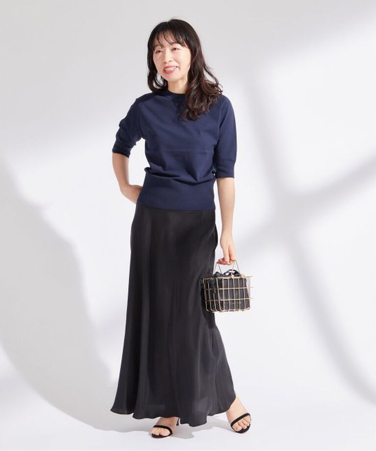 journal standard L'essage「クリアコットンクルーネックプルオーバー」|ニット・セーター|