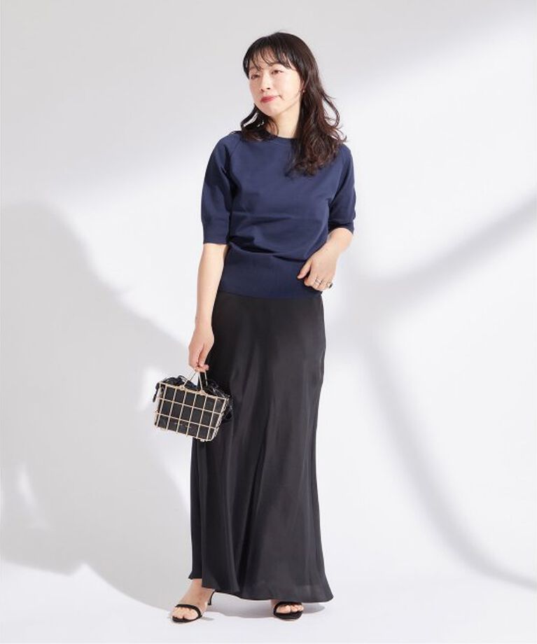 journal standard L'essage「クリアコットンクルーネックプルオーバー」|ニット・セーター|