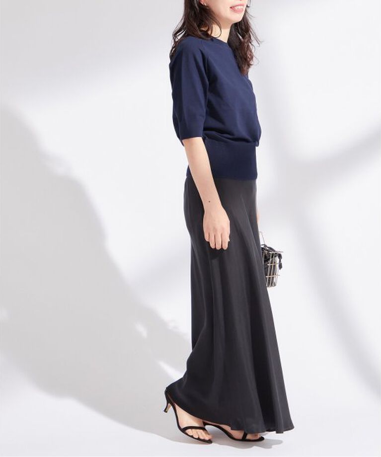 journal standard L'essage「クリアコットンクルーネックプルオーバー」|ニット・セーター|