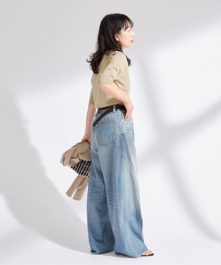 journal standard L'essage「クリアコットンクルーネックプルオーバー」|ニット・セーター|