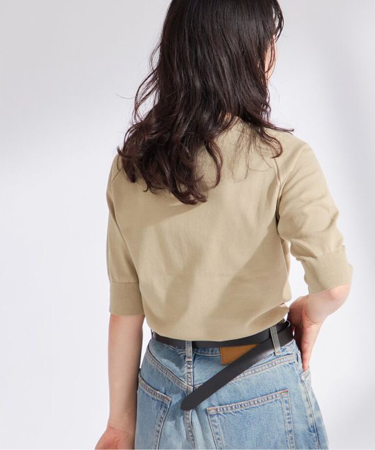journal standard L'essage「クリアコットンクルーネックプルオーバー」|ニット・セーター|