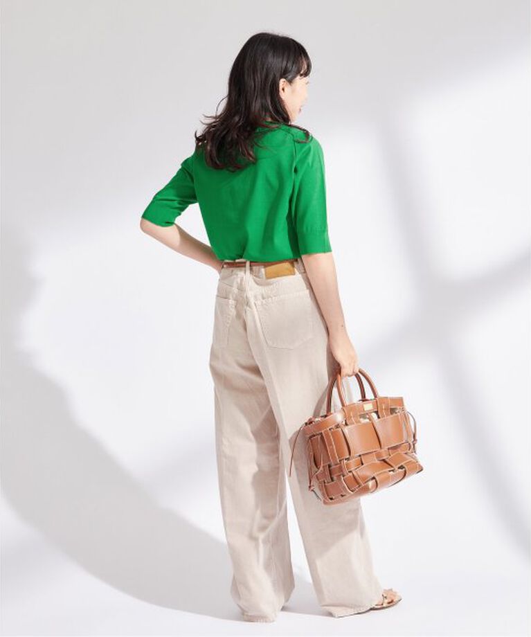 journal standard L'essage「クリアコットンクルーネックプルオーバー」|ニット・セーター|