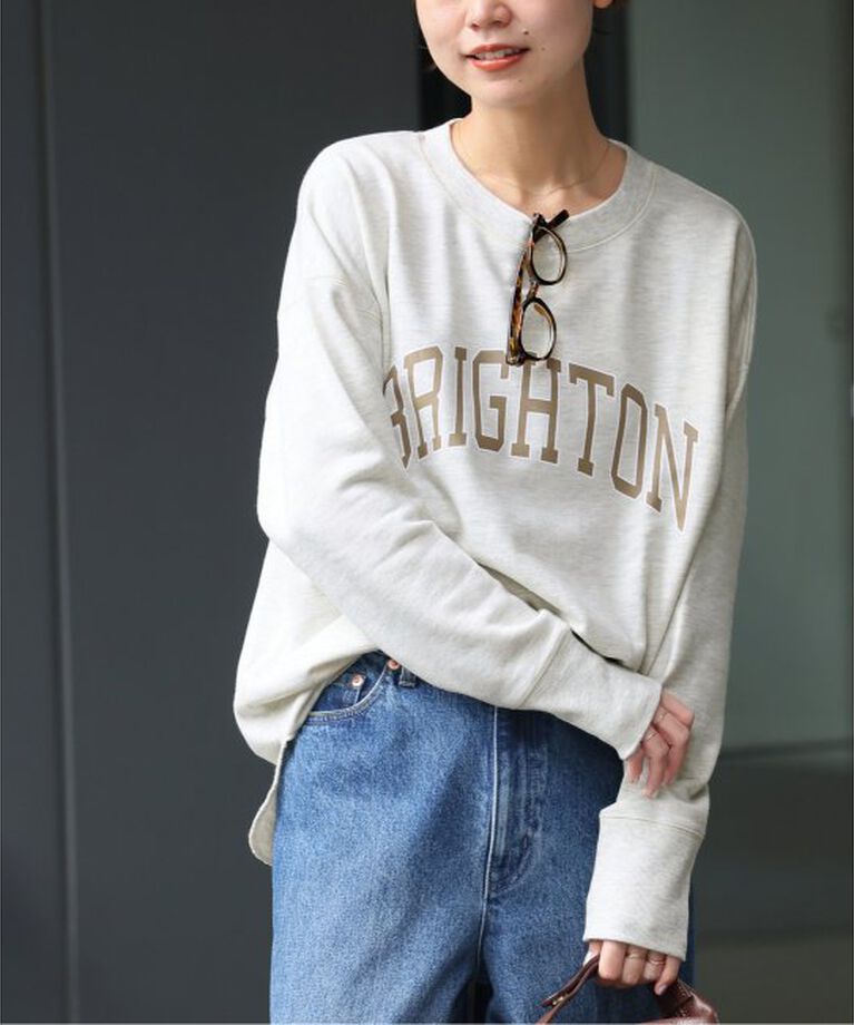 JOURNAL STANDARD relume「BRIGHTONロゴスウェット」|スウェット・ジャージ|ナチュラル
