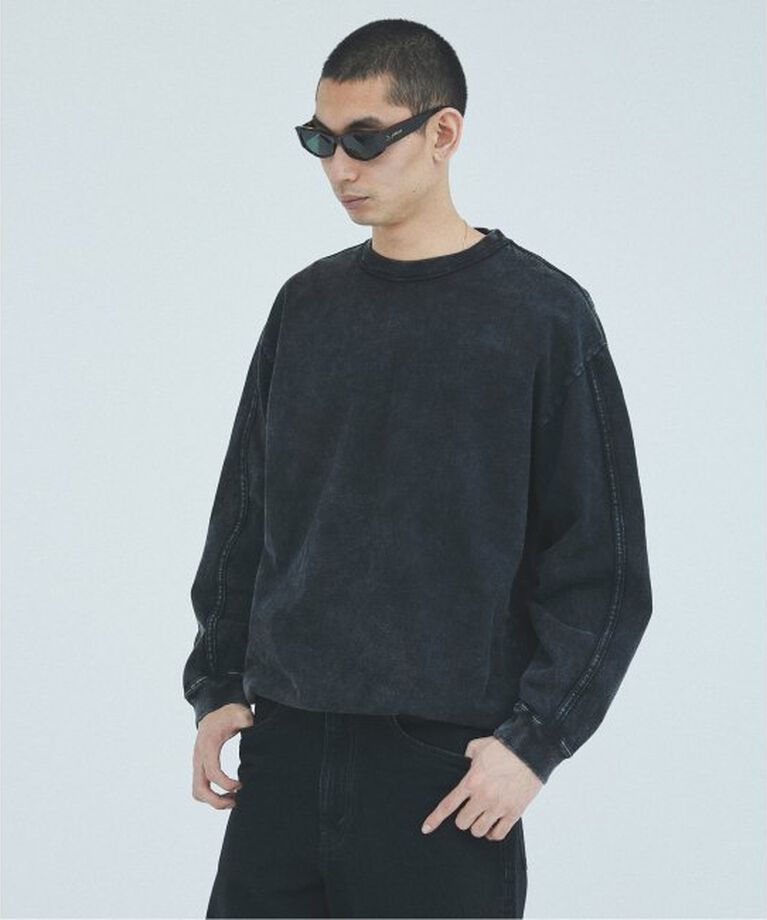 JOURNAL STANDARD「パネルガーメントダイ オーバーフィット」|Tシャツ・カットソー|