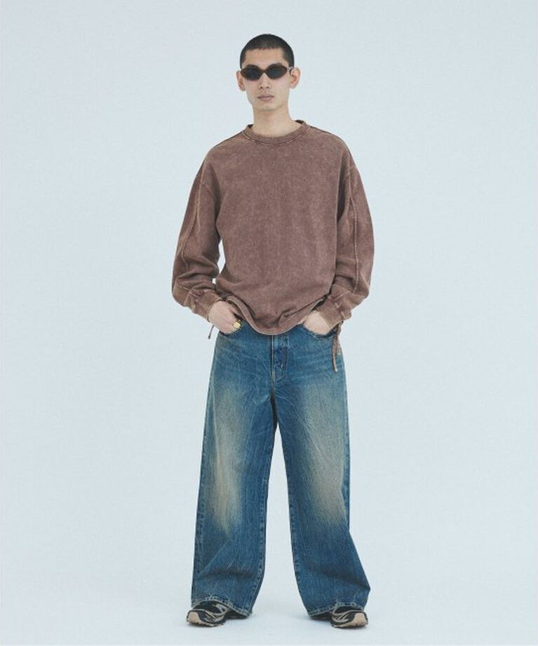 JOURNAL STANDARD「パネルガーメントダイ オーバーフィット」|Tシャツ・カットソー|