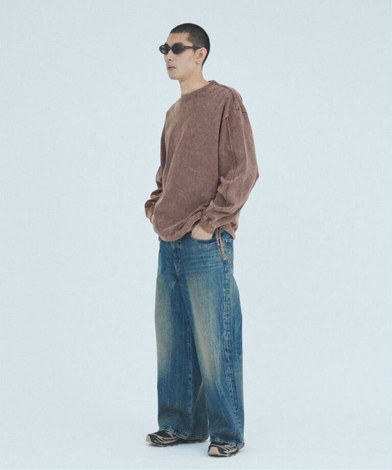 JOURNAL STANDARD「パネルガーメントダイ オーバーフィット」|Tシャツ・カットソー|