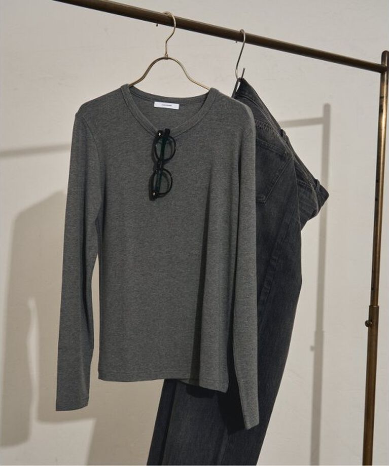 JOURNAL STANDARD「《追加》レーヨンベアテレコクルーネックプルオーバー」|Tシャツ・カットソー|