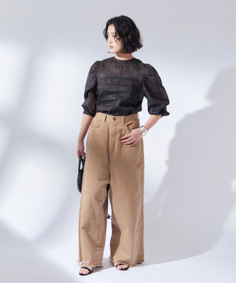 journal standard L'essage「2WAYラミーシアーブラウス」|シャツ・ブラウス|