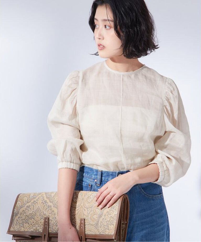 journal standard L'essage「2WAYラミーシアーブラウス」|シャツ・ブラウス|