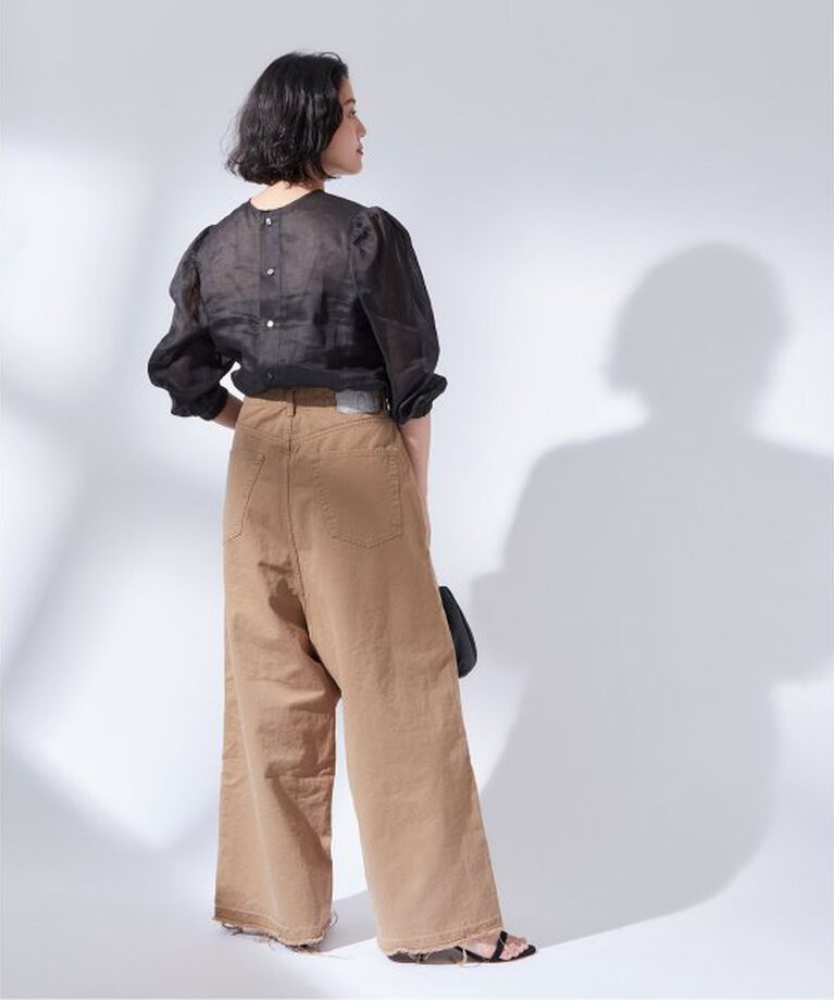 journal standard L'essage「2WAYラミーシアーブラウス」|シャツ・ブラウス|