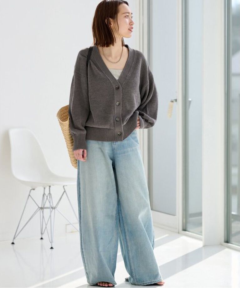 JOURNAL STANDARD relume「リネンコットンVカーディガン」|カーディガン|