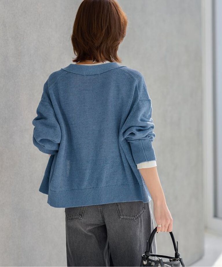 JOURNAL STANDARD relume「リネンコットンVカーディガン」|カーディガン|