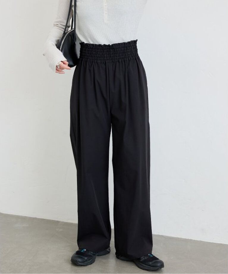 JOURNAL STANDARD「【撥水/接触冷感/洗える/UVカット】リネンナイロンストレッチワイドパンツ」|その他|