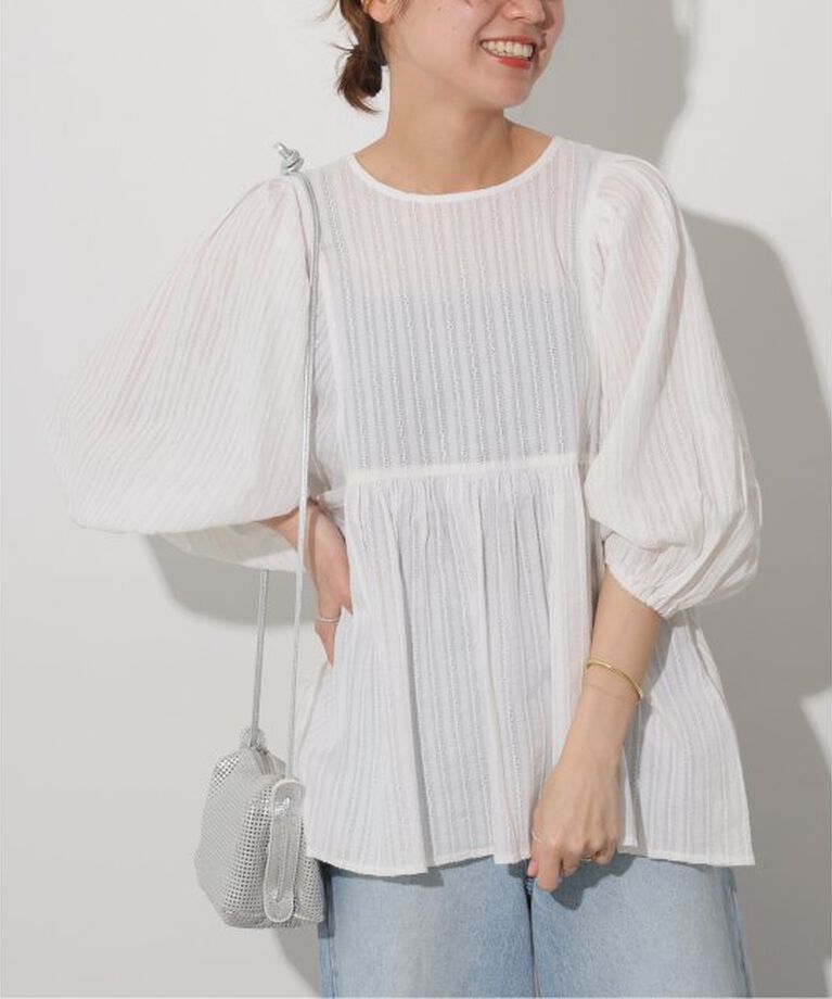 JOURNAL STANDARD relume「《追加》ドビーパフスリーブブラウス」|シャツ・ブラウス|
