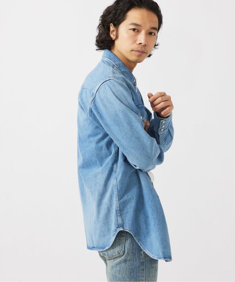 JOURNAL STANDARD relume「LEVI'S(R) VINTAGE CLOTHING/リーバイス SHORTHORN SAWTOOTH INDIGO COSMOS」|シャツ・ブラウス|
