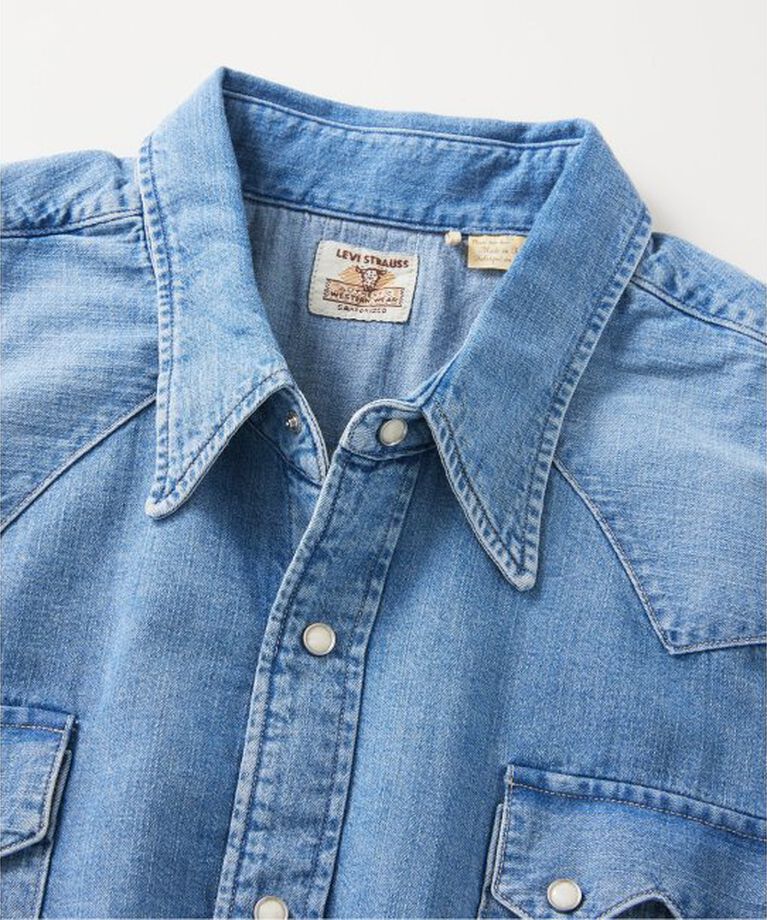 JOURNAL STANDARD relume「LEVI'S(R) VINTAGE CLOTHING/リーバイス SHORTHORN SAWTOOTH INDIGO COSMOS」|シャツ・ブラウス|