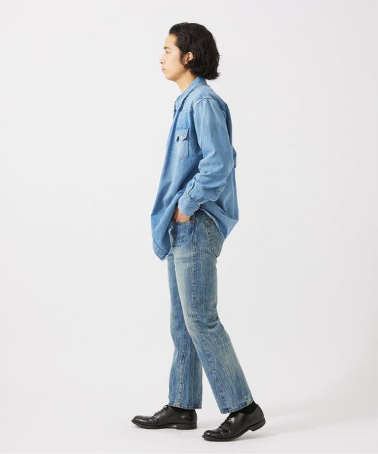 JOURNAL STANDARD relume「LEVI'S(R) VINTAGE CLOTHING/リーバイス SHORTHORN SAWTOOTH INDIGO COSMOS」|シャツ・ブラウス|
