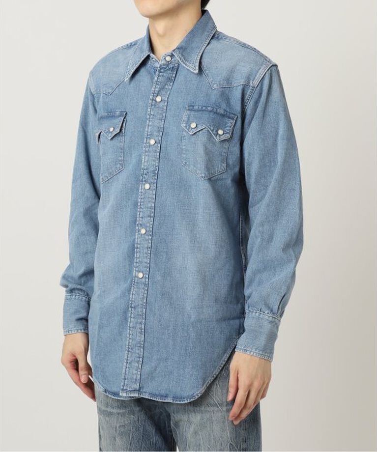JOURNAL STANDARD relume「LEVI'S(R) VINTAGE CLOTHING/リーバイス SHORTHORN SAWTOOTH INDIGO COSMOS」|シャツ・ブラウス|