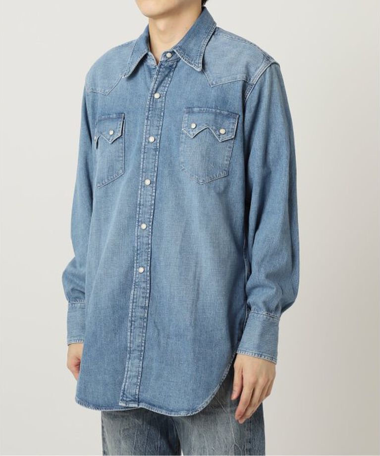 JOURNAL STANDARD relume「LEVI'S(R) VINTAGE CLOTHING/リーバイス SHORTHORN SAWTOOTH INDIGO COSMOS」|シャツ・ブラウス|
