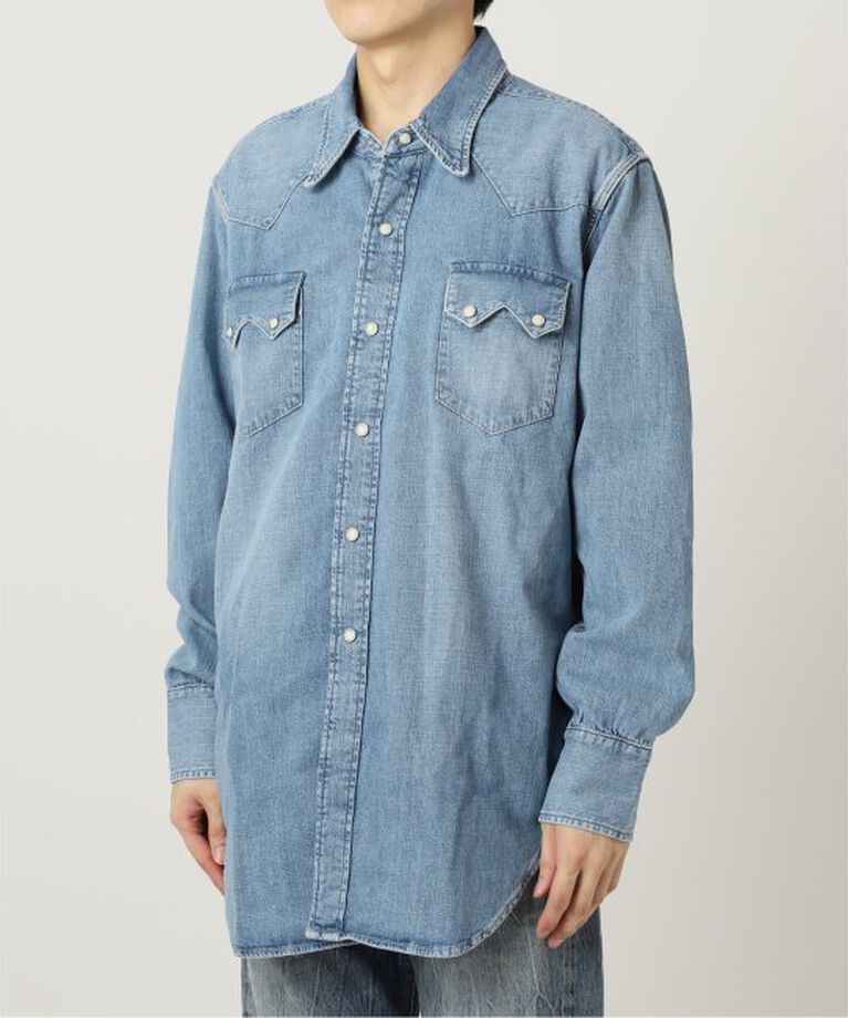 JOURNAL STANDARD relume「LEVI'S(R) VINTAGE CLOTHING/リーバイス SHORTHORN SAWTOOTH INDIGO COSMOS」|シャツ・ブラウス|