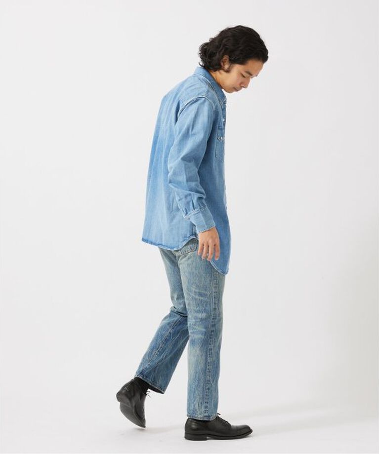 JOURNAL STANDARD relume「LEVI'S(R) VINTAGE CLOTHING/リーバイス SHORTHORN SAWTOOTH INDIGO COSMOS」|シャツ・ブラウス|