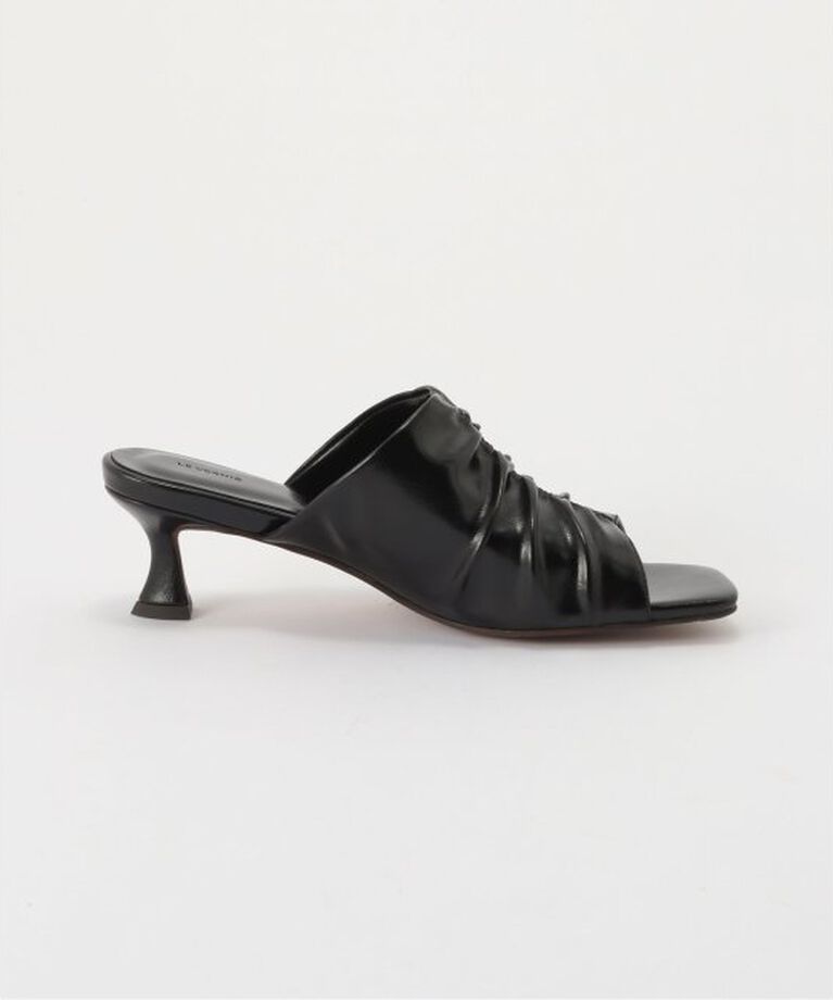 Oriens JOURNAL STANDARD「【LE VERNIS/ル・ベルニ】 Gather square mules 244-211 303」|サンダル|