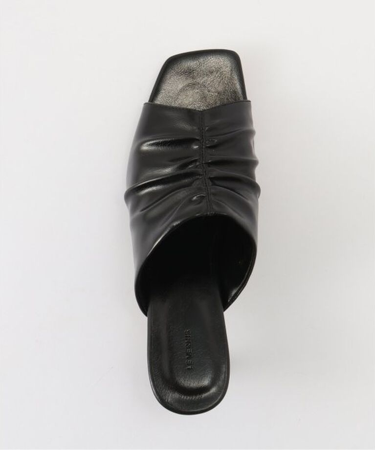 Oriens JOURNAL STANDARD「【LE VERNIS/ル・ベルニ】 Gather square mules 244-211 303」|サンダル|