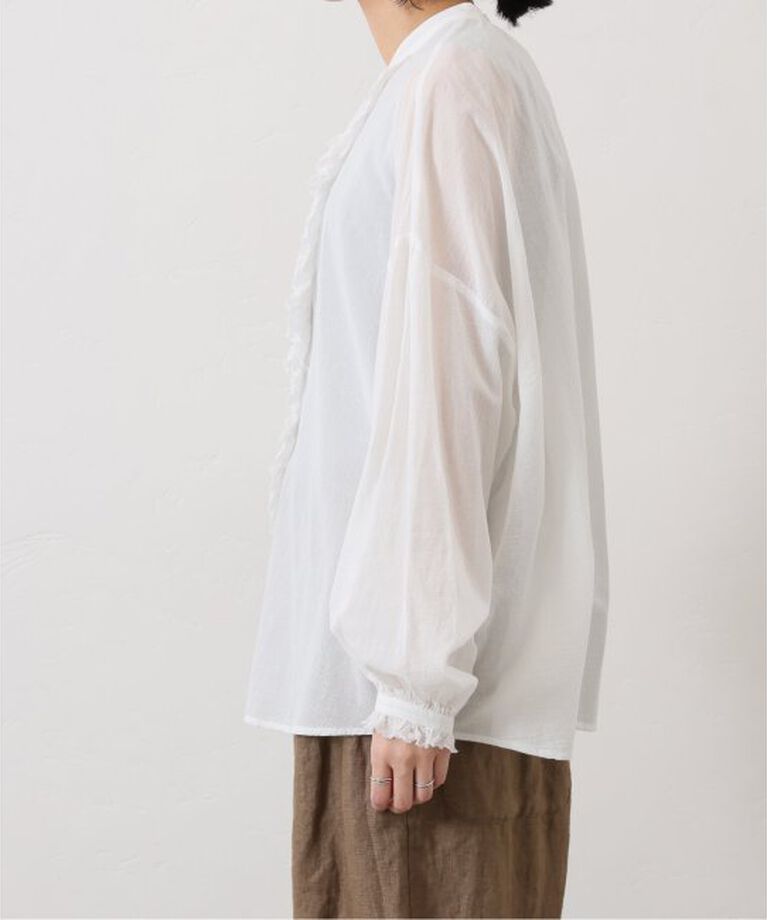 journal standard luxe「ハイツイストガーゼ Wフリルブラウス」|シャツ・ブラウス|