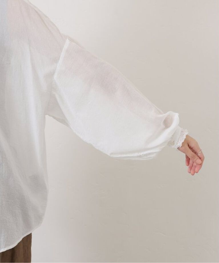 journal standard luxe「ハイツイストガーゼ Wフリルブラウス」|シャツ・ブラウス|