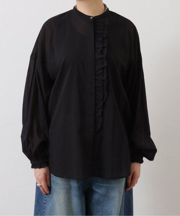 journal standard luxe「ハイツイストガーゼ Wフリルブラウス」|シャツ・ブラウス|