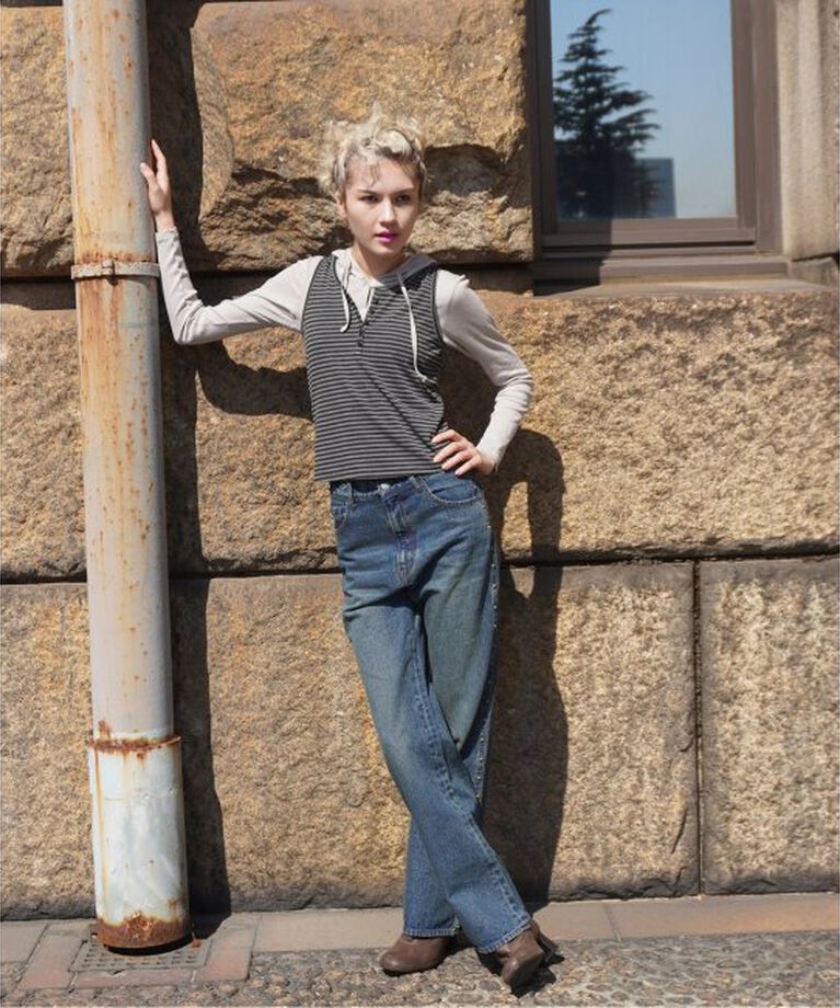 Oriens JOURNAL STANDARD「別注【Cimarron×Oriens】STUDS Denim：スタッズデニム」|デニム|