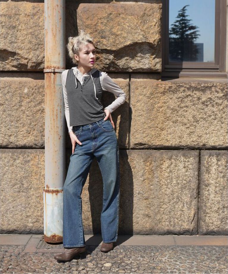 Oriens JOURNAL STANDARD「別注【Cimarron×Oriens】STUDS Denim：スタッズデニム」|デニム|