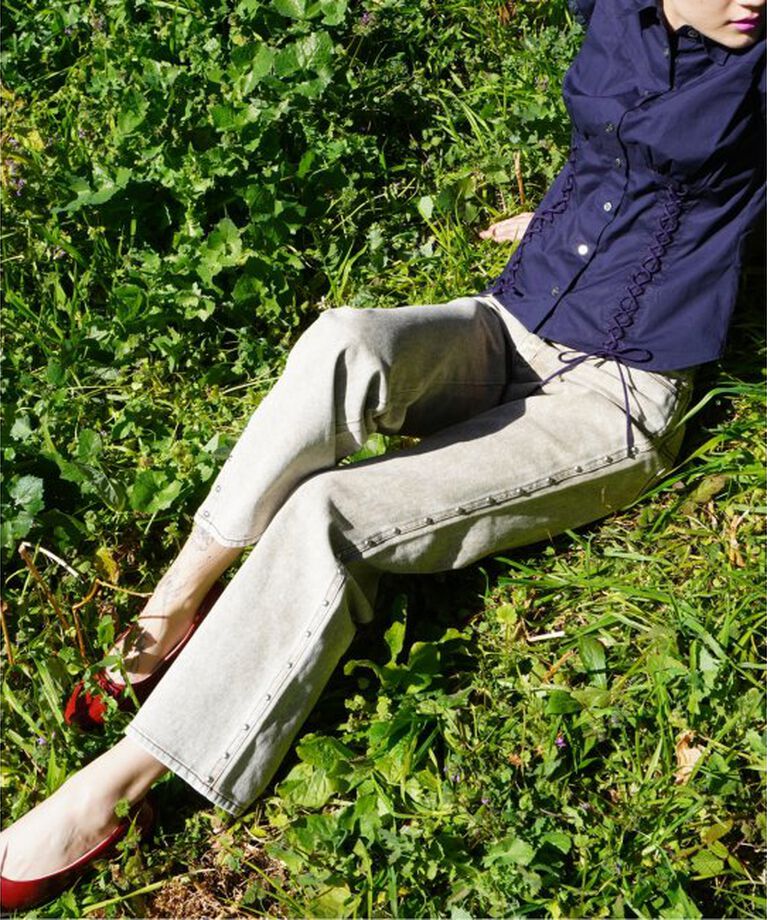 Oriens JOURNAL STANDARD「別注【Cimarron×Oriens】STUDS Denim：スタッズデニム」|デニム|